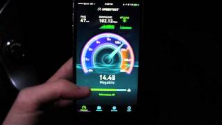 Sprint LTE Plus Speed Test