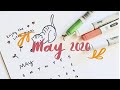 A simple May 2020 CAT-lendar (Calendar) | Doodles by Sarah