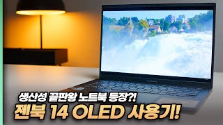 사무용 노트북 추천! 디스플레이에 진심인 ASUS 젠북 14 OLED 사용기