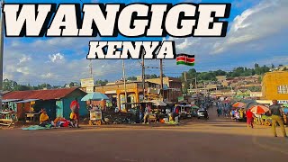 Real Life Inside WANGIGE,Most VIBRANT Hood In KENYA!!