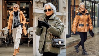 Winter Elegance: Must-Have Jackets for Stylish Women Over 60