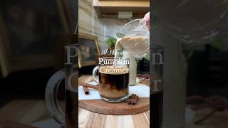 10-Minute Pumpkin Creamer #pumpkinrecipes #creamer #coffee