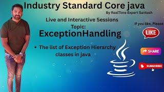 ExceptionHierarchy in java| Java Tutorial | Java for beginners 2025 | Full Stack JavaTraining