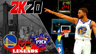 Steve Nash vs Stephen Curry • NBA 2K20 My Career • feat. Amare Stoudemire