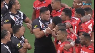 National Anthems (+ Sipi Tau & Haka) - New Zealand vs Tonga [RLWC17]
