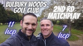 Bulbury Woods Golf Club. Matchplay 7 handicap vs 11 handicap