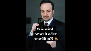 Wie wird man Anwalt oder Anwältin?? Herranwalt