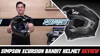 Simpson Xcursion Bandit Helmet Review at SpeedAddicts.com