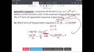 121.Geometric Sequences