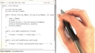 Update the Person Class - Intro to Java Programming