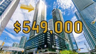 65 Bremner Blvd, Toronto -  Inside a $500,000 Toronto Condo Amazing CN Tower Views!