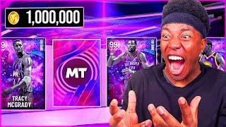 I SPENT 1 MILLION VC TRYING TO PULL ENDGAME KEVIN DURANT + TRACY MCGRADY.......NBA 2k22 MyTEAM