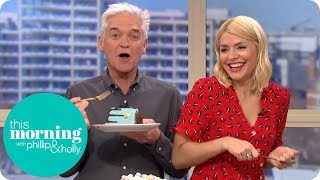 Phillip \u0026 Holly Have a Sugar Rush After Eating Egg-Stravagant Easter Cake | This Morning