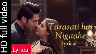 Tarasti hai nigaahe full video song by Asim azahar feat. Bilal ashraf \u0026 Mahira khan