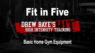 Basic Home Gym Equipment