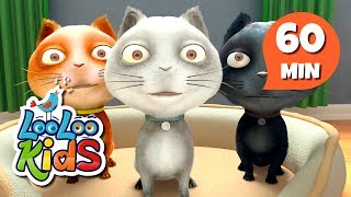 Three Little Kittens - Awesome Educational Songs for Children | LooLoo Kids