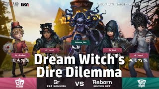 IVL: Dream Witch's Dire Dilemma | Gr vs Reborn | Identity V League 2021 [Eng Sub]