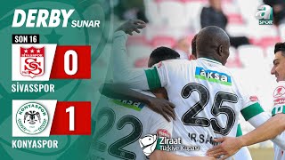 Sivasspor 0-1 Konyaspor MAÇ ÖZETİ (Ziraat Türkiye Kupası Son 16 Turu) / 07.02.2024