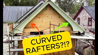 Building my addition part 6 - ROOF INSULATION, RAFTERS, SHEATHING