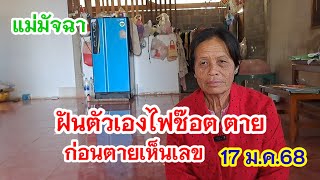 ฝันตัวเองถูกไฟช๊อตตาย ก่อนตายเห็นเลข 17 ม.ค.68 แม่มัจฉา