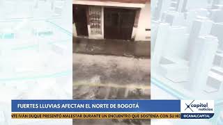 Fuertes lluvias afectan Bogotá