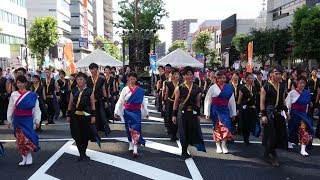 環温＊岡山うらじゃ2017＊市役所筋演舞場4K