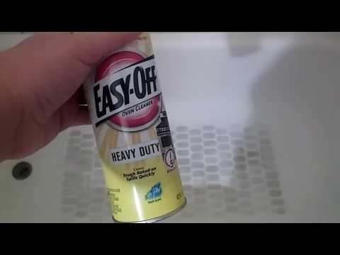 Oven cleaner for your tub??? Oven cleaner for your tub???