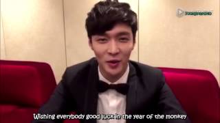 [ENGSUB] 160128 Yixing sending his chinese new year/year of the monkey greetings