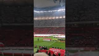 Hymn Polski w meczu Polska Węgry 2021