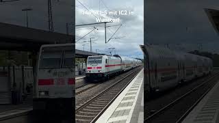 Faszinierende Eisenbahnreise: IC 2 und die 146 571-5 in Wunstorf #Eisenbahnreise #IC2 #1465715