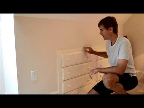 How to Install Knee wall Storage Space in Finished Attic Video How to Install Knee wall Storage Space in Finished Attic Video