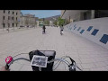 Riding through the University of Salzburg