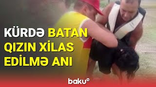 FHN Kürdə batan qızı xilas etdi