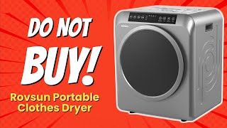 DON'T BUY ROVSUN Portable Clothes Dryer Before Watching THIS! 🚫👖