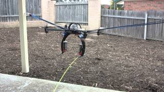 Tuning a Droidworx SkyJib LIte with Arducopter APM 2.5