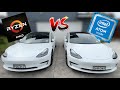 How Does the Tesla AMD Ryzen Compare to the Intel Atom? (2022 vs 2021 Tesla Model 3)