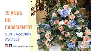 ARRANJO DE FLORES PARA FESTAS