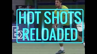 HOT SHOTS RELOADED: Wawrinka makes IMPOSSIBLE angle in Shanghai