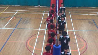 National Primary School Volleyball Senior Boys Quarter Finals 2019: Pei Chun vs Catholic High