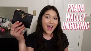 PRADA WALLET UNBOXING