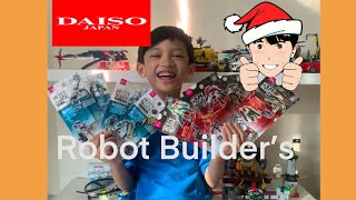 Petit Block Daiso Robot Builder’s : 8 collectible toys