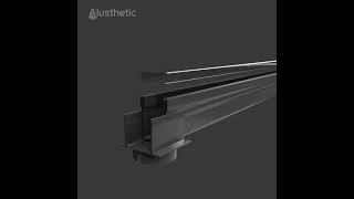 Alusthetic PVC Threshold Drainage Channel System