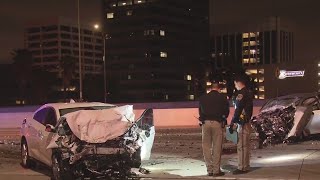 1 dead in wrong-way crash on 405 Freeway