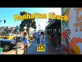 Walking in Manhattan Beach | California USA [4K UHD 60 fps]