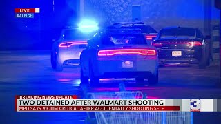 Two detained after Walmart shooting