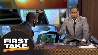 Stephen A. goes off on Ryan Clark for Roethlisberger-Rodgers comparison | First Take | ESPN