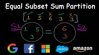 Partition equal subset sum | Equal sum partition | Dynamic Programming | Leetcode #416