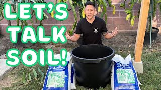 Changing To New Soil For Dragon Fruits - Gary's Best Top Pot Soil
