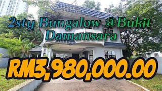 2sty Bungalow (Peace and Serene Environment) @ Bukit Damansara (EP38)