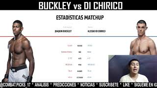 UFC Fight Island 7: Joaquin Buckley vs Alessio Di Chirico analisis y prediccion de la pelea